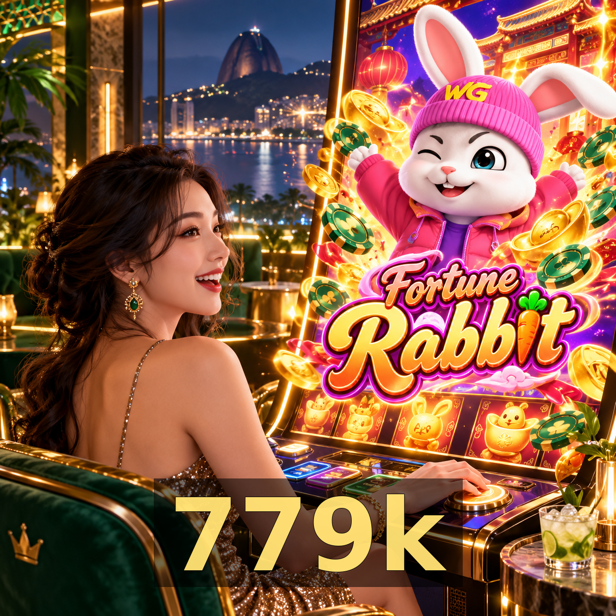 Streaming 4K no cassino ao vivo da 779k